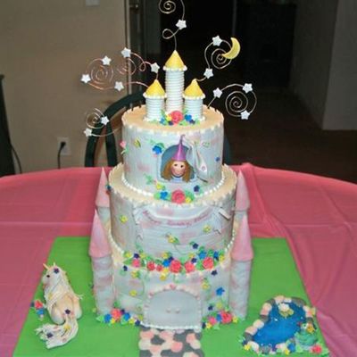 Nikki's Castle Cake