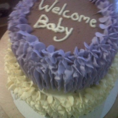 Welcome Baby Cake