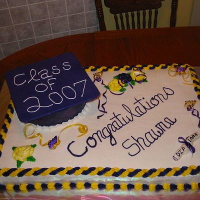 1St Graduation Cake