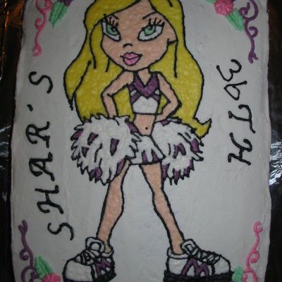 My 3Rd Cake Ever Decorated