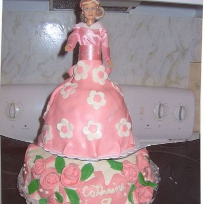Doll Birthday Cake