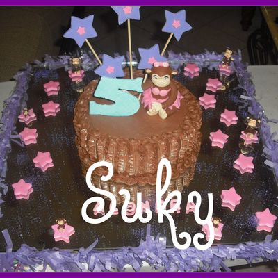 Monkey Girl Cake