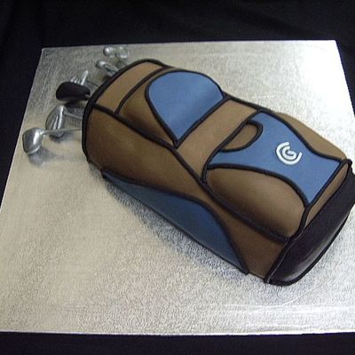 Golf Bag Cake