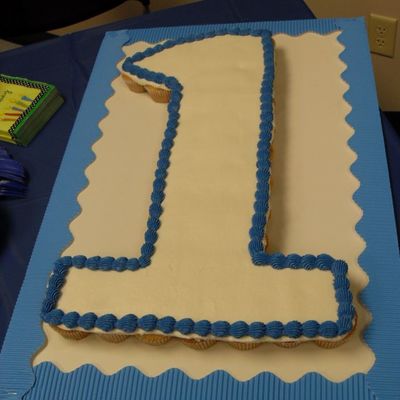 My Job's 1St Birtyday/anniversary Cake