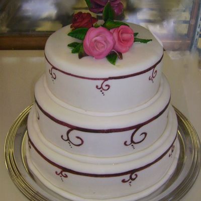 Wedding Cake For Display (Dummy)