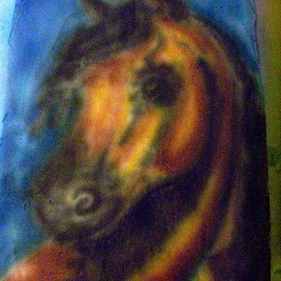 Top Of Colorado Horse Cake