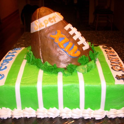 Super Bowl Cake