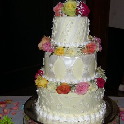 Whimsey Wedding Cake