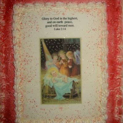 Christmas Cake For Church