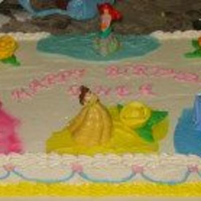 Disney Princess Cake