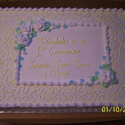 Fist Communion Cake