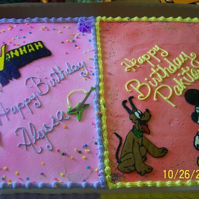 Hanna Montana And Mickey