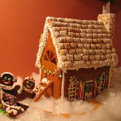 Gingerbread House, Christmas, Holiday