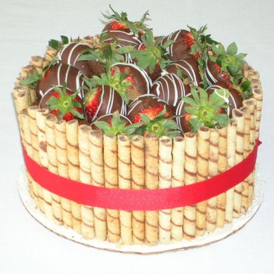 Chocolate Strawberry Basket