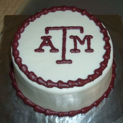 Texas A&m Mini Cake