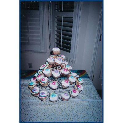 Carebear Cupcakes