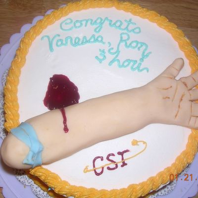 Phlebotomy/ekg Grad Cake