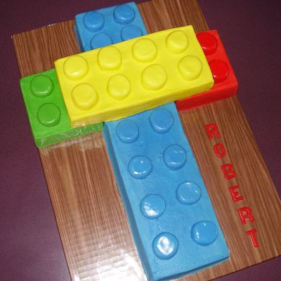 Cross Lego Cake