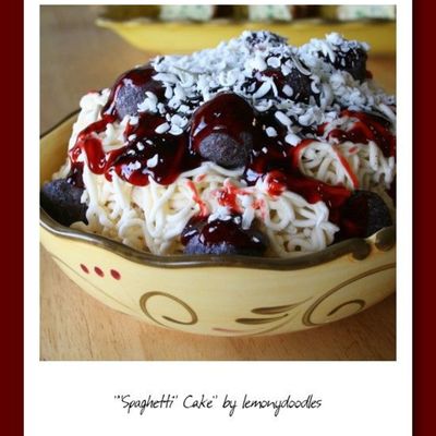 Spaghetti Cake