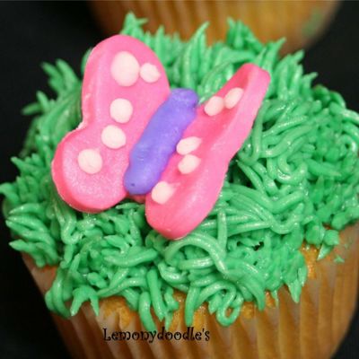 Garden Cupcake - Butterfly
