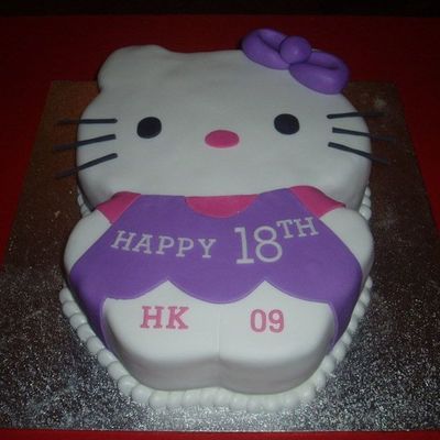 Hello Kitty Birthday Cake