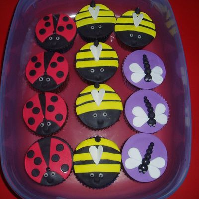 Insect Cupcakes