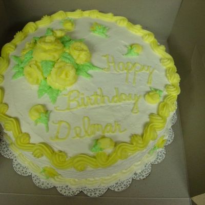 Lemon Birthday Cake