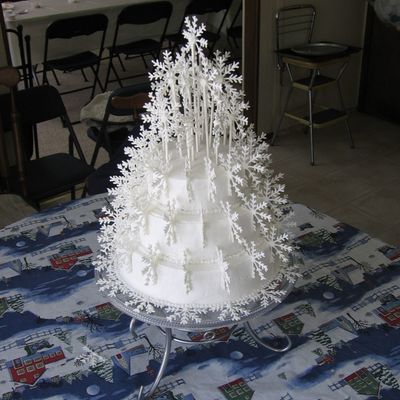 Snowflake Cake