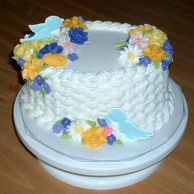 Wilton Course 2 Final Cake