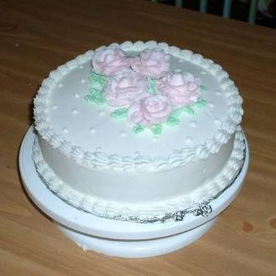 Wilton Course 1 Final Cake