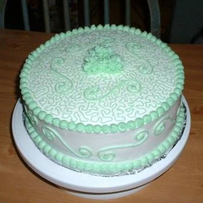 St. Patricks Day Practice Cake