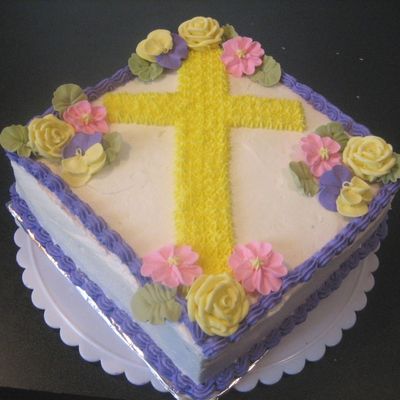 Easter Cross Cake