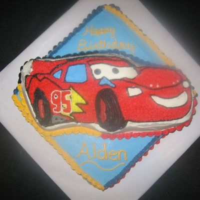 Cars Birthday Cake
