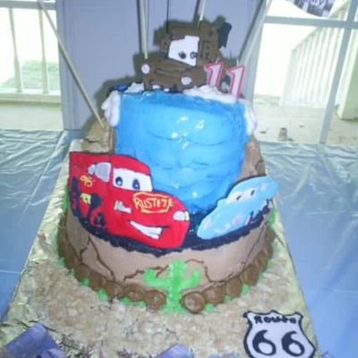 Cars Birthday Cake