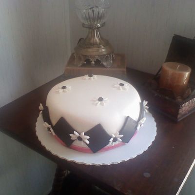 First Time Fondant Cake!