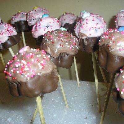 Lollipop Cupcake