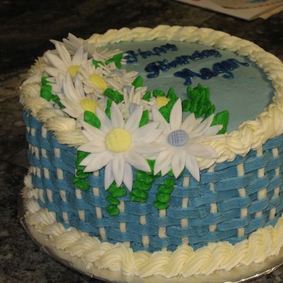 Basketweave Cake