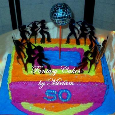 Disco Dancing 50Th Birthday