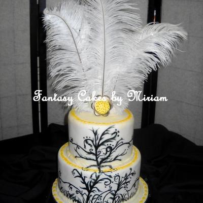 Hand Painted Cake