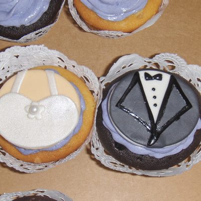 Bridal Cupcakes