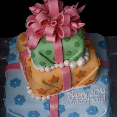 My First 3 Tier Cake! (For My Niece's 10Th)