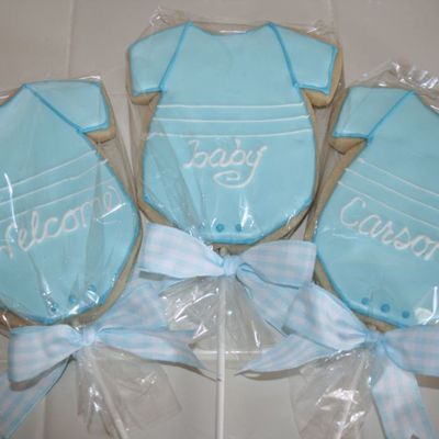 Welcome Baby Cookies