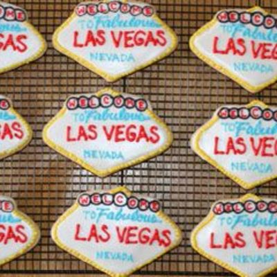 "welcome To Las Vegas" Cookies