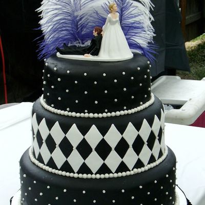 Black White Wedding