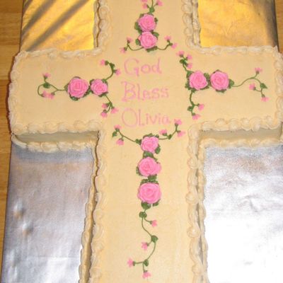 Baptism Cake