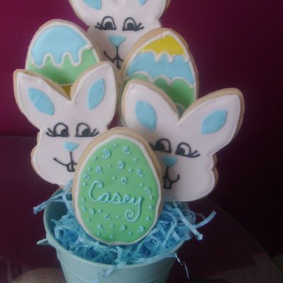 Easter Cookie Bouquet