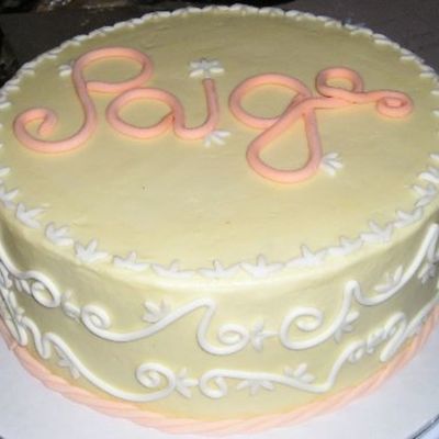 Paige's Birthday Cake