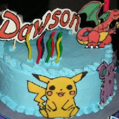 Pokemon Cake