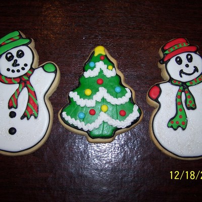 Snowmen & Christmas Tree