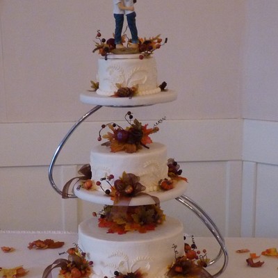 Jo Jo's Fall Wedding Cake